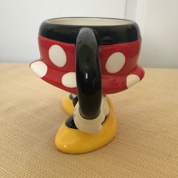 Disney World Minnie Mouse half body / skirt legs mug NWT - Picture 2 of 16